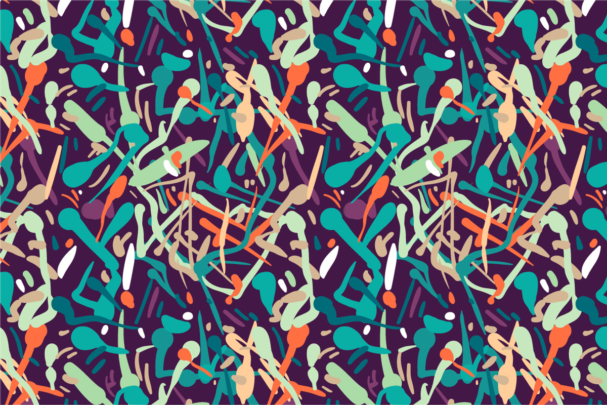9 abstract trendy vector patterns, a Pattern Graphic by Sunny_Lion