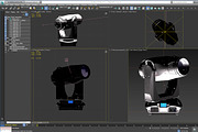 Stage Lighting Collection-14 PCS, an Object 3D Model by akerStudio (Thumbnail 117 of 309)