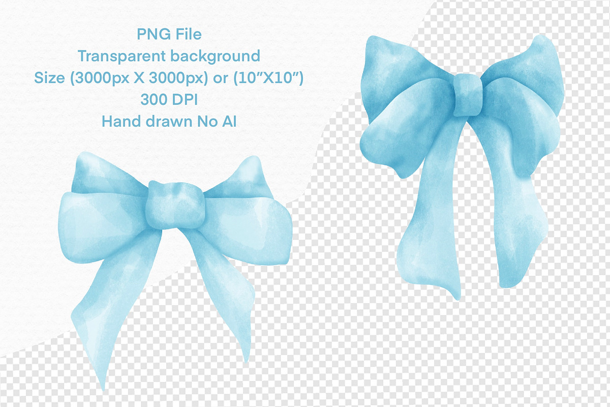 Coquette Bow Clipart, an Object Illustration by Vavavan Artwork (Photo 4 of 4)