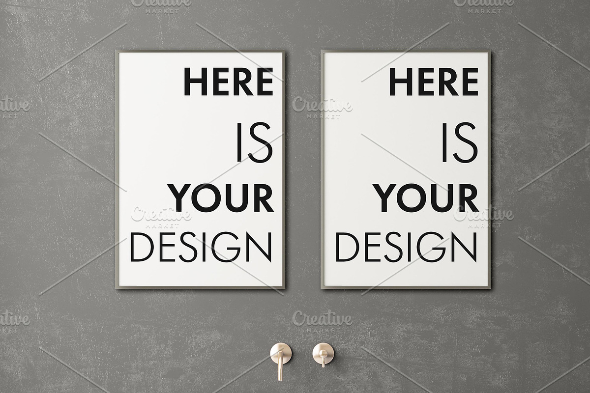 Mockup posters in the bathroom part1, a Print Template by FilL239 (Photo 8 of 11)