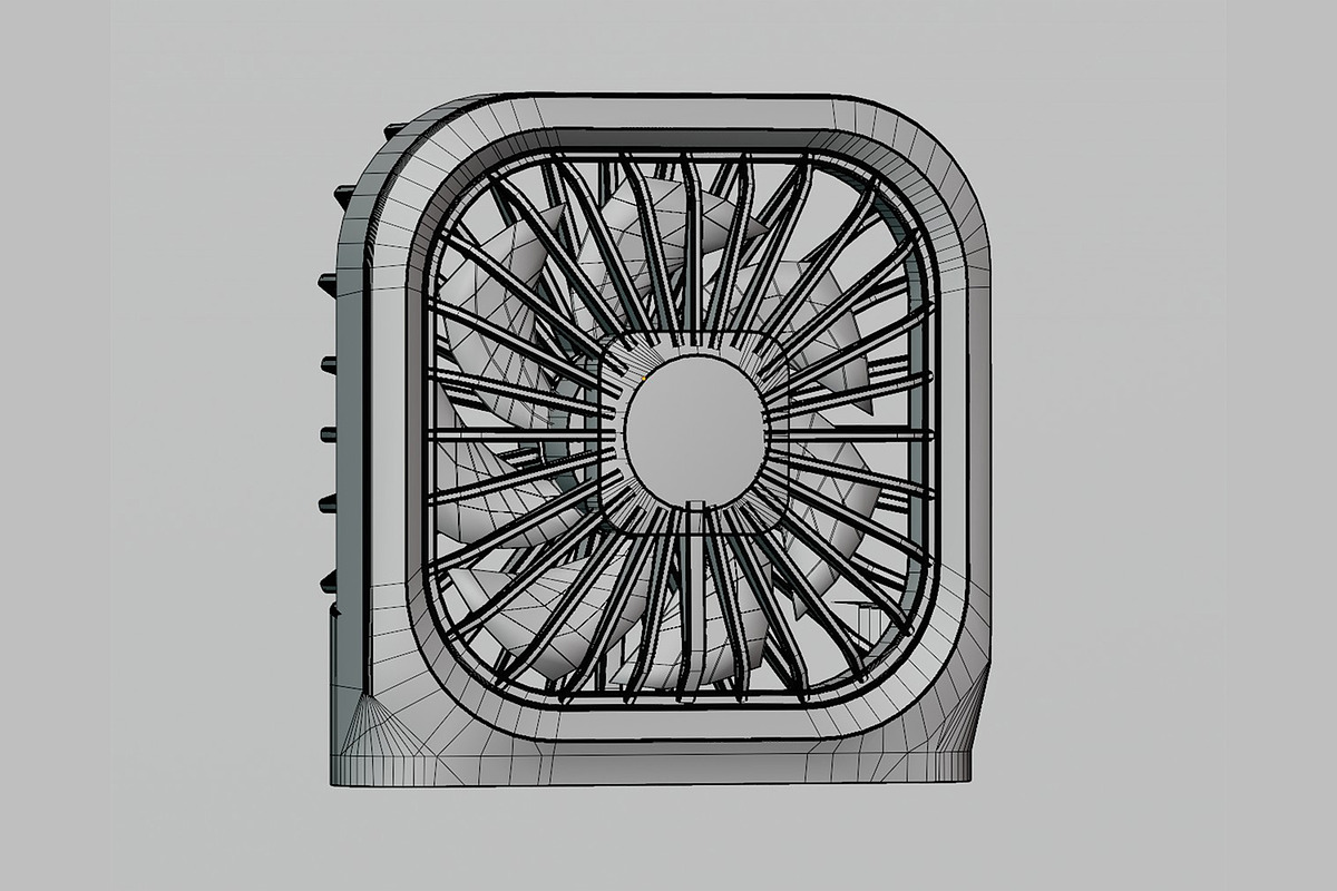 Fan 3d model, an Object 3D Model by fahad121 (Photo 6 of 7)