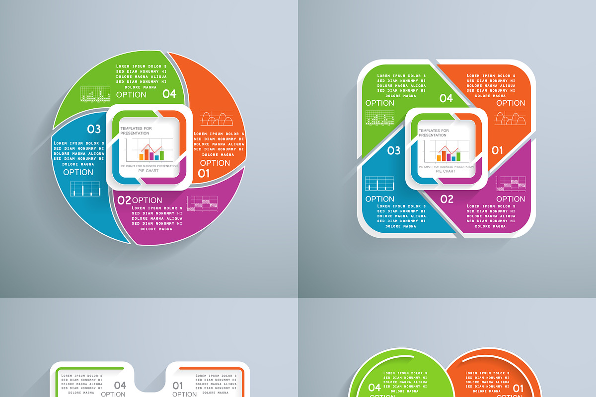 Set of infographics, a Graphic by Mechik (Photo 4 of 19)