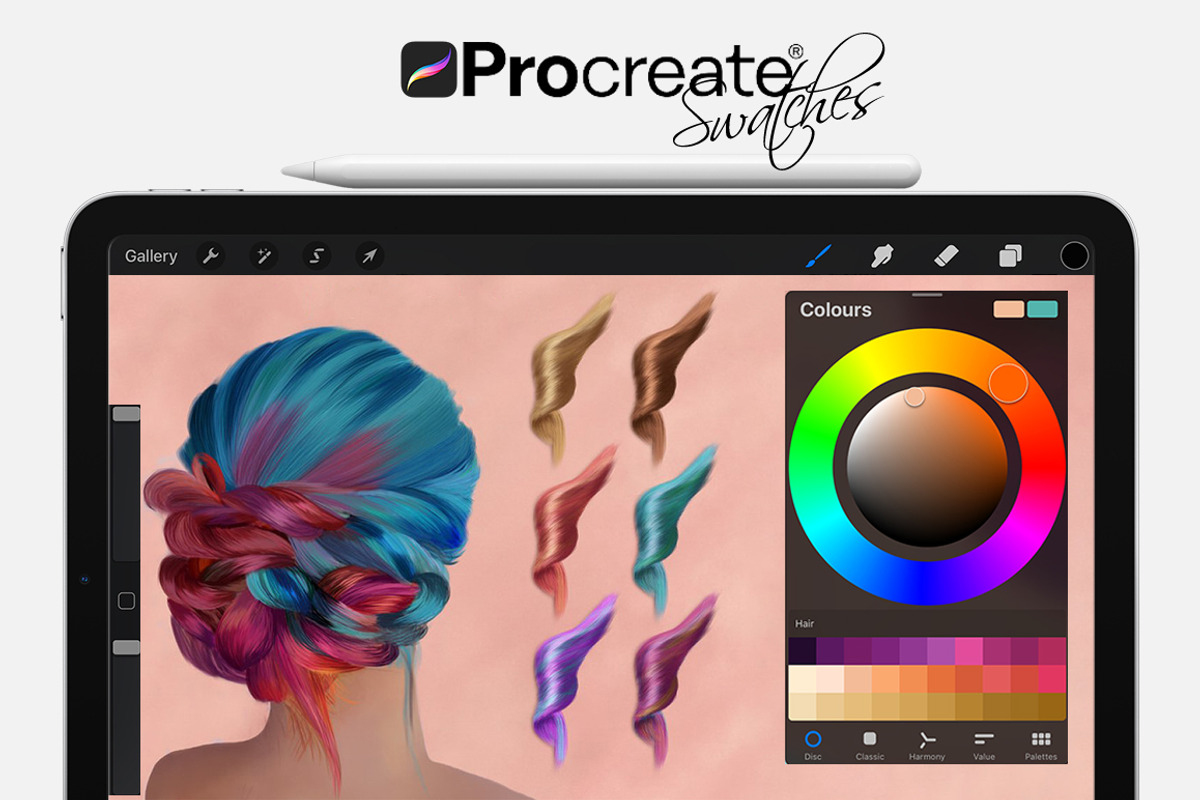 Portrait Assets for Procreate, a Brush Add-On by FaeryDesign (Photo 14 of 28)