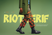 Riot Serif Font, a Font by jango1015 (Thumbnail 1 of 3)