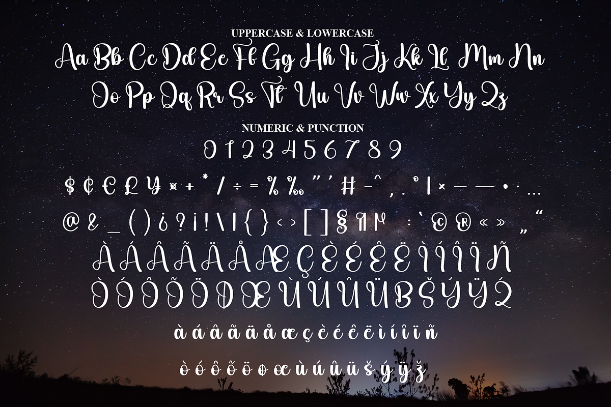 Night | Script Font, a Handwritten Font by Scratchones (Photo 7 of 9)