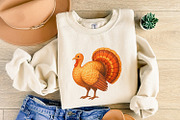 Thanksgiving Turkey PNG, Fall, an Illustration by SharpMarketplace (Thumbnail 8 of 9)
