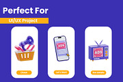 Digital Marketing 3D Icon Pack, a 3D by baii09 (Thumbnail 3 of 6)