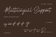 Raylene — Modern Signature Font, a Handwritten Font by Masyafi Studio (Thumbnail 3 of 8)