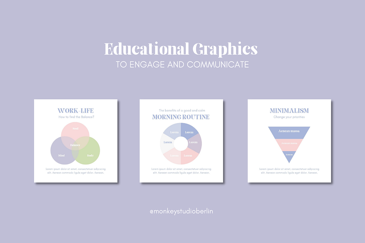 Meditation Wellness Instagram Bundle, a Marketing Template by This shop is closed (Photo 6 of 11)