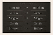 Marie Cortney, a Serif Font by Stripes Studio (Thumbnail 4 of 14)