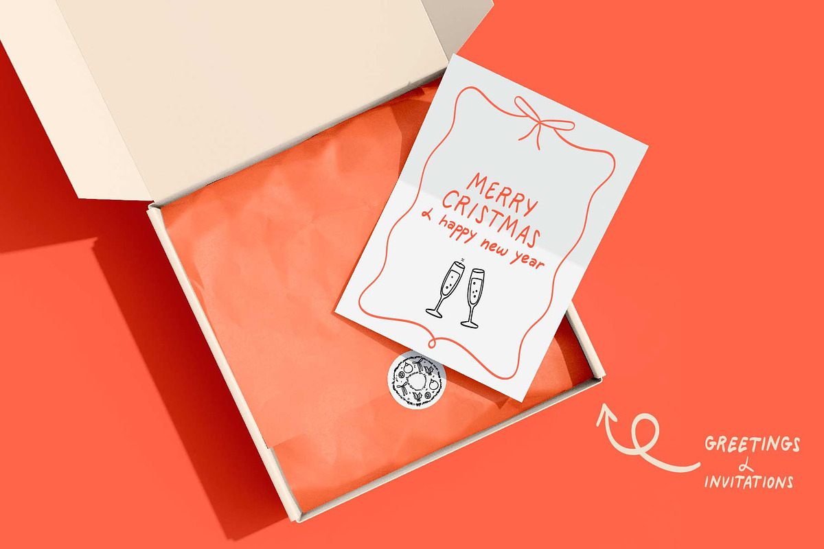 Let's Celebrate, a Seasonal Illustration by KPGallery (Photo 5 of 6)