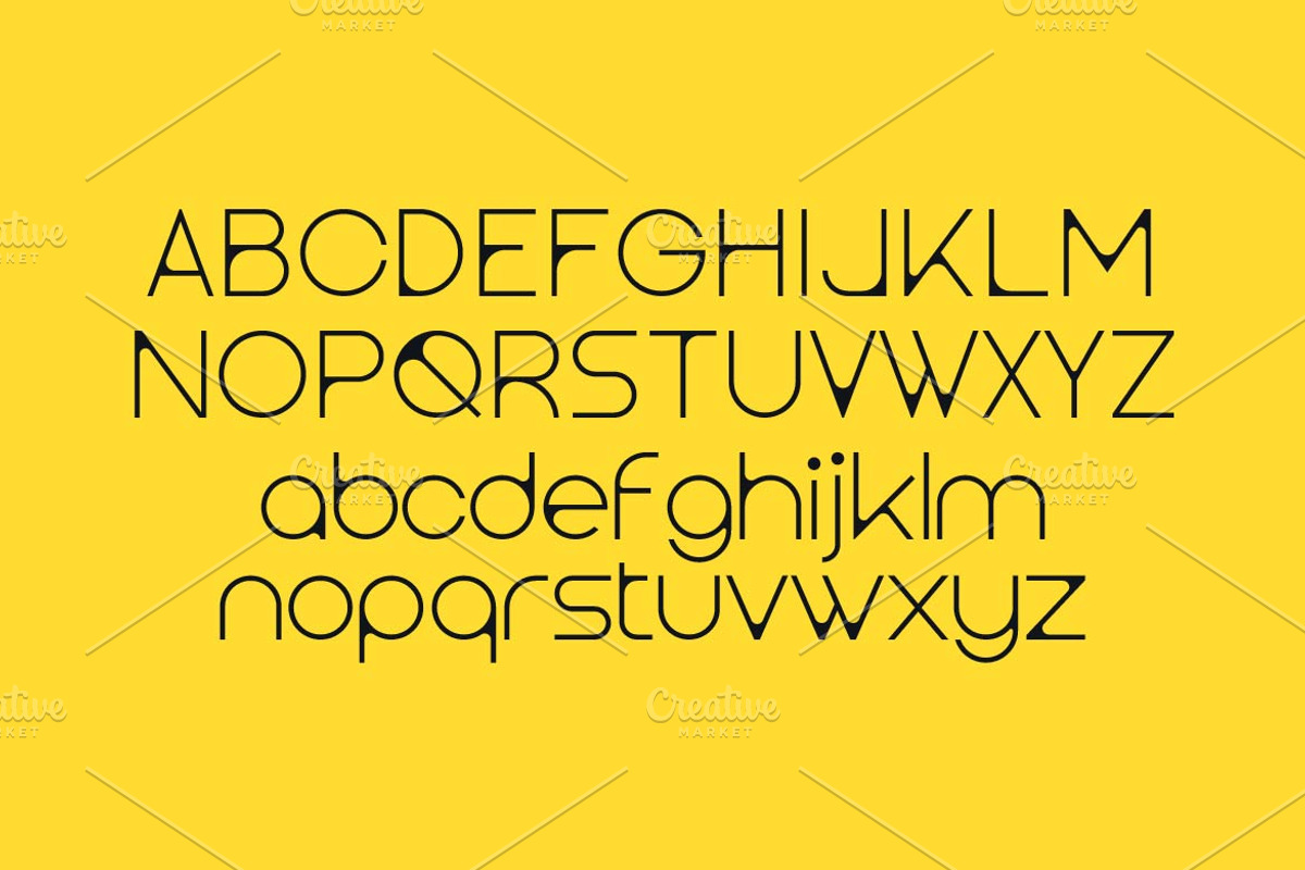 Qrania Minimalist Sans Font, a Sans Serif Font by Artiveko (Photo 2 of 8)