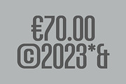 HABER Font, a Sans Serif Font by ILITY© Fonts (Thumbnail 6 of 6)