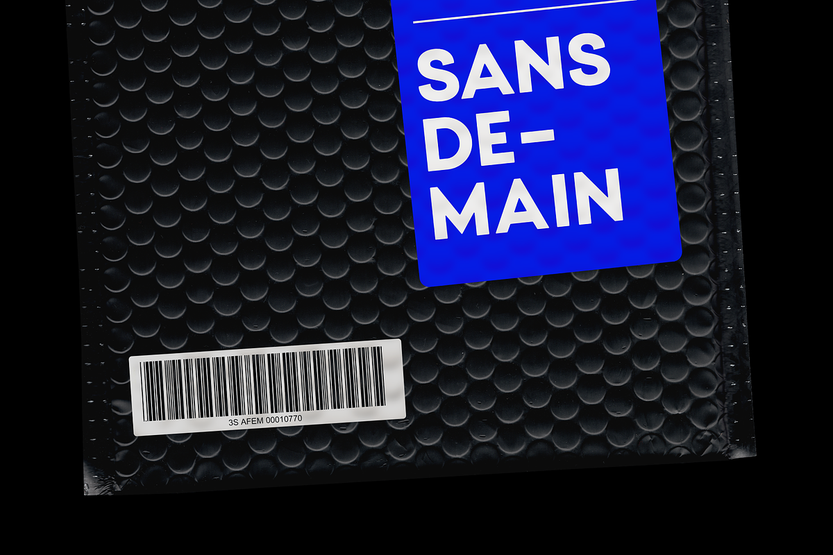 Black Plastic Product Packaging, a Packaging Mockup by Rainy Day (Photo 3 of 5)