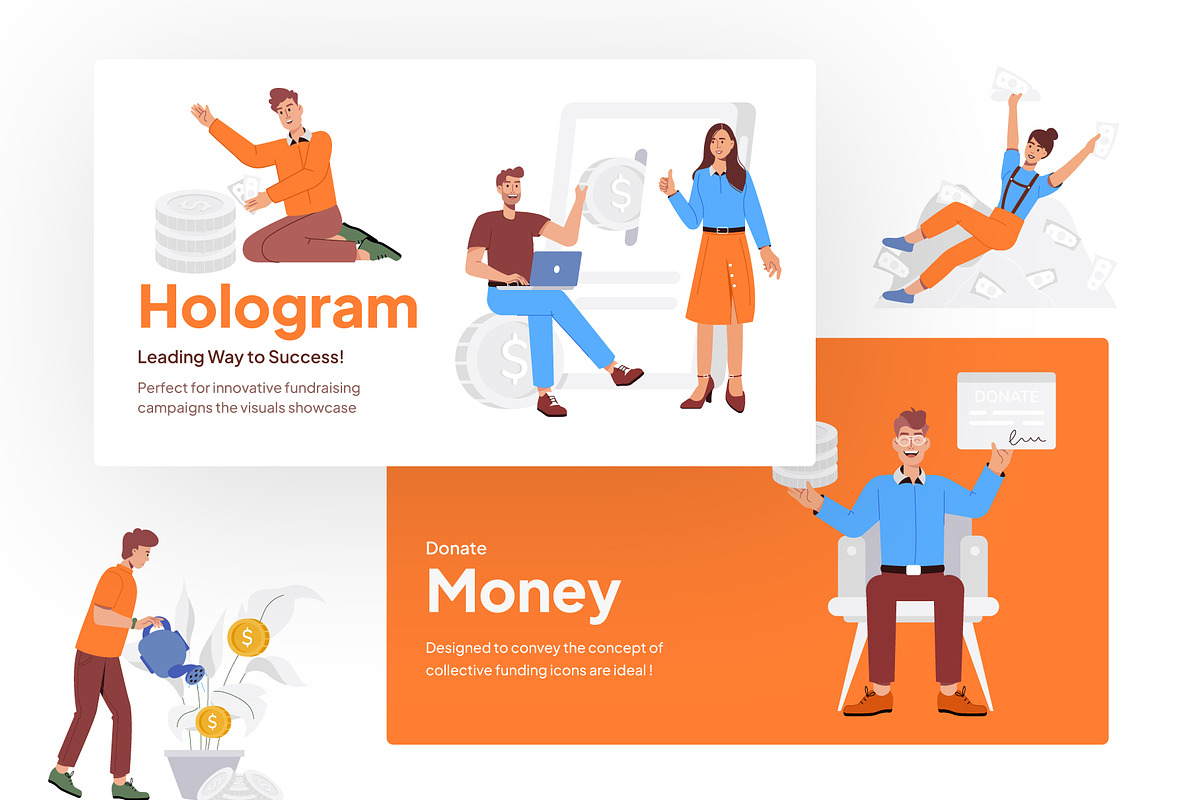 Crowdfunding Animated Illustration, an Object Illustration by Vectors Market (Photo 3 of 4)