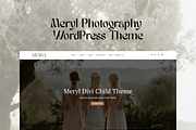 Photography Meryl WordPress Divi 5, a WordPress Template by Lovely Confetti (Thumbnail 4 of 5)