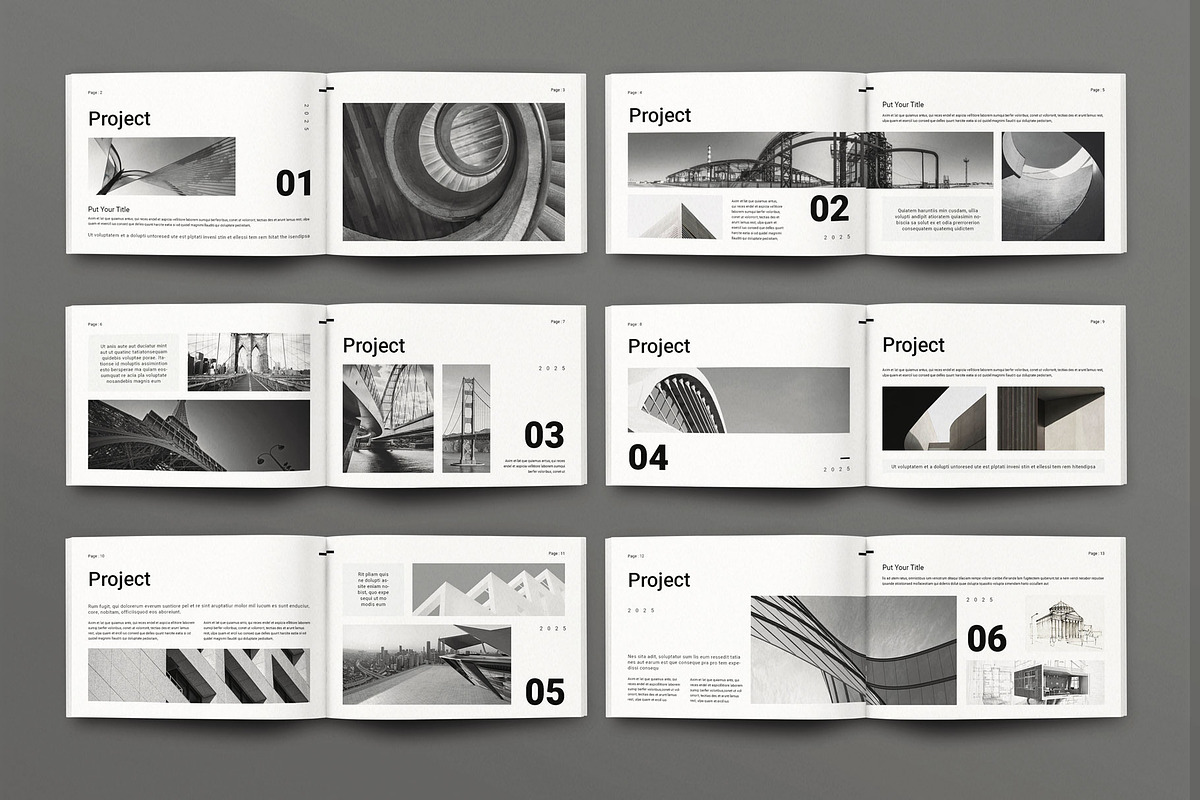 Architecture Portfolio Landscape, a Brochure Template by Seeing-art (Photo 10 of 10)