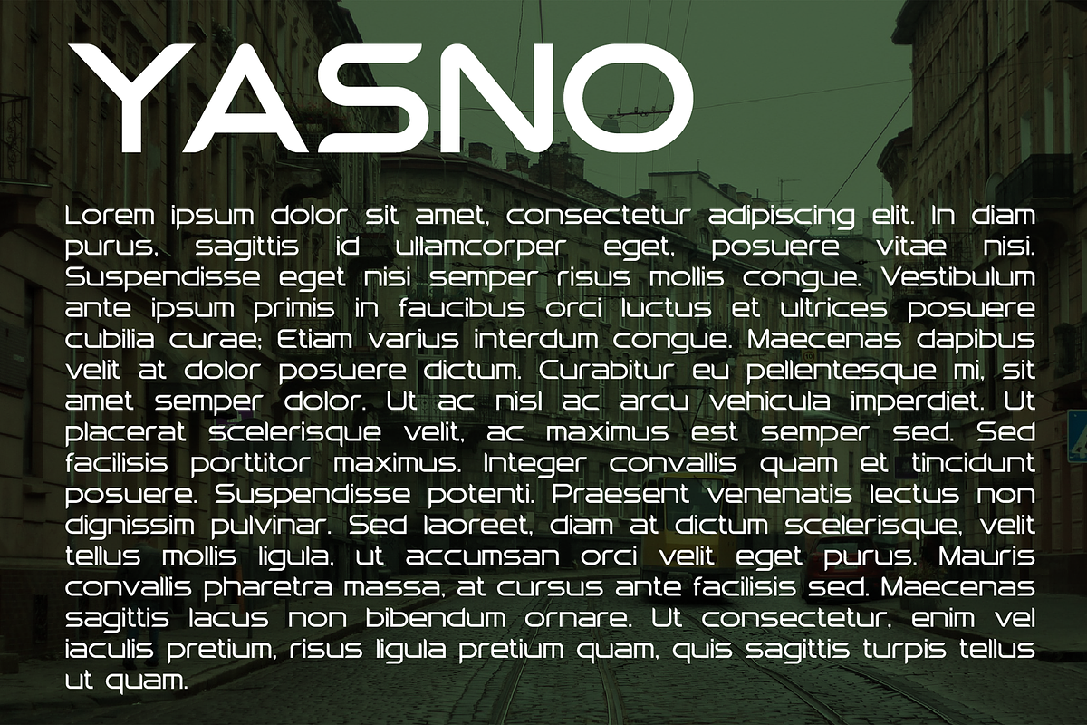 Yasno font family, a Sans Serif Font by vlad.berla (Photo 6 of 7)