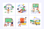 Back to School Illustrations, an Emoji Icon by Vectors Market (Thumbnail 6 of 6)