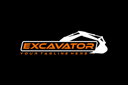 Excavator Logo Template, a Branding & Logo Template by TFamz