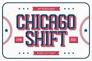 Chicago Shift - Sport Font