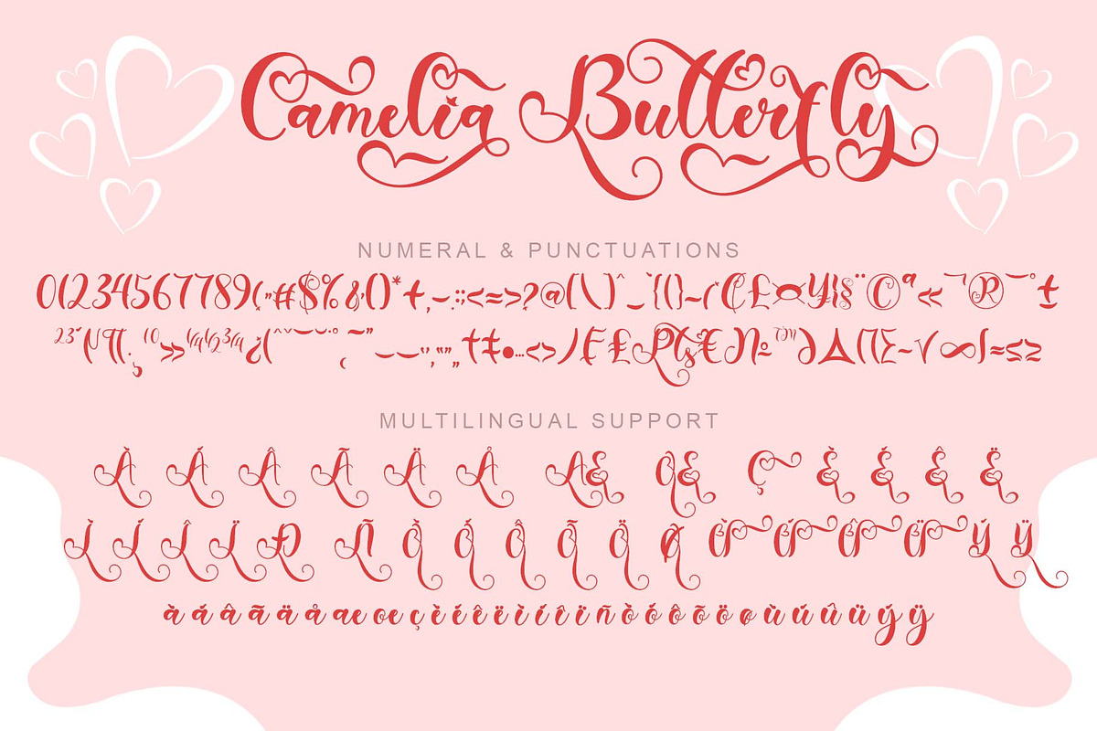 Camelia Butterfly, a Handwritten Font by Yoga Letter (Photo 7 of 7)