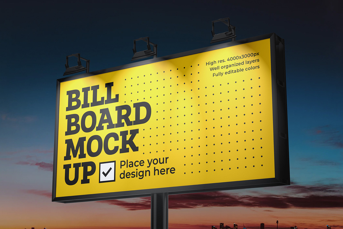 Billboard Mockup Set | Advertising, a Print Template by Deeplab (Photo 6 of 9)