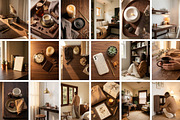 60 Walnut Home Office Stock Photos, a Business Photo by Selenique Studio (Thumbnail 6 of 9)