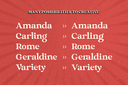 Vintage - Retro Serif Font, a Serif Font by Sensatype (Thumbnail 5 of 16)