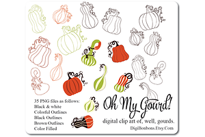 Oh My Gourd Graphics