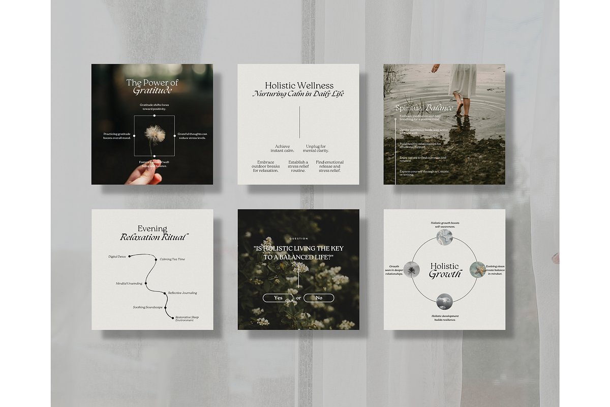 Holistic Coach Template - Canva, a Social Media Template by TheTemplateTopia (Photo 2 of 10)