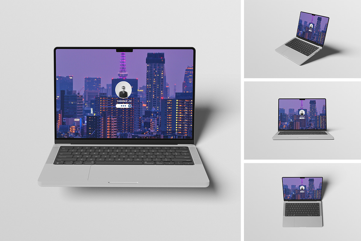 Laptop Mockup, a Mac Mockup by swsi-studio (Photo 1 of 5)