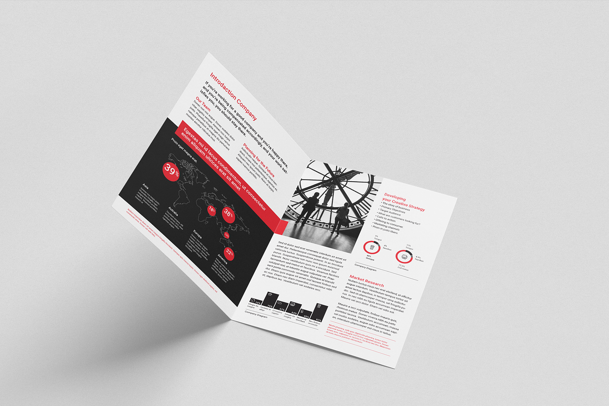 Business Bifold Brochure, a Brochure Template by BOXKAYU (Photo 6 of 6)