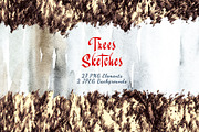 Trees Sketches, an Illustration by Nadiia Hanina (Thumbnail 4 of 5)