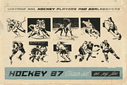 Retro hockey, an Illustration by Retro Machine (Thumbnail 5 of 7)