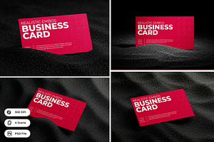 Business Card Mockup, a Product Mockup by Nathatype