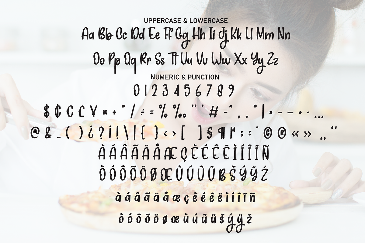 Delicious | Script Font, a Script Font by Scratchones (Photo 7 of 8)