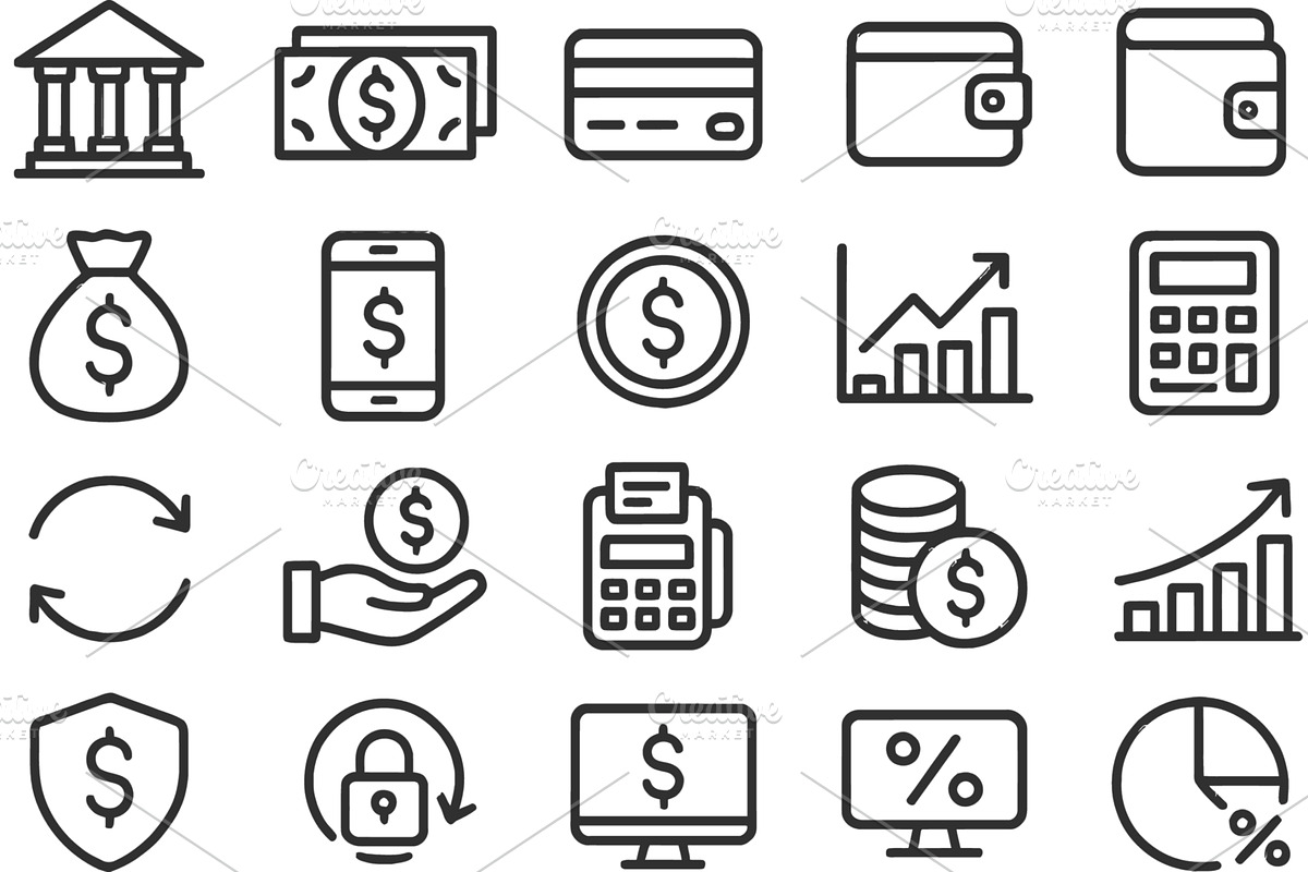 Financial management vector, a Finance Illustration by ZinetroN