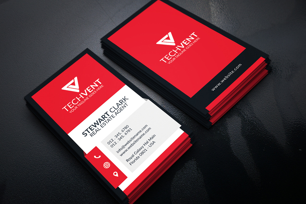 Creative Business Card Template, a Business Card Template by Shahjhan (Photo 1 of 4)