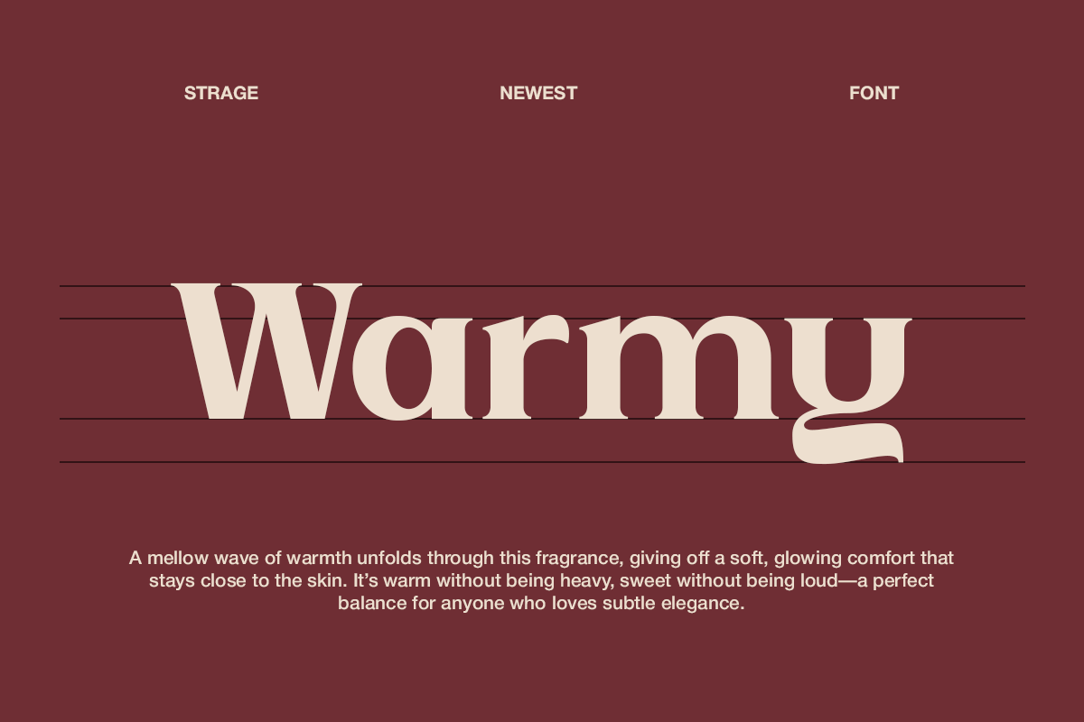 Strage - Luxury Serif Font, a Serif Font by Pandeka Studio (Photo 5 of 9)