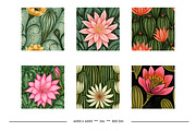 Cactus Flower Retro Art Designs, a Pattern Graphic by karenfoleyphoto (Thumbnail 3 of 18)