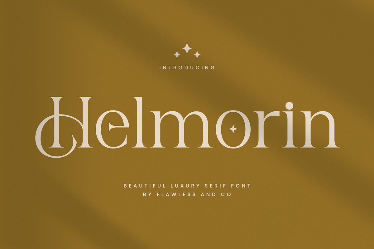 Helmorin - Beauty Serif Font, a Serif Font by Flawless And Co (Photo 1 of 10)
