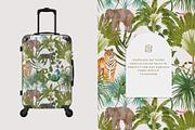 Jungle Book clipart and patterns, an Object Graphic by mila_leev (Thumbnail 13 of 17)