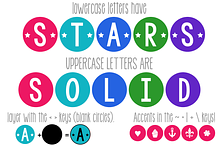 KG Counting Stars Font