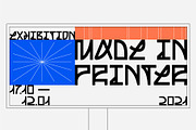 SK Nagot — Modern Decorative Font, a Font by Shriftovik Type Foundry (Thumbnail 9 of 10)
