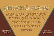 Hintown - Display Font, a Serif Font by Letterhend Studio (Thumbnail 5 of 9)