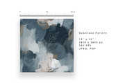 6 Seamless Pattern: Abstract Blue, a Pattern Graphic by StudioCitra (Thumbnail 7 of 10)