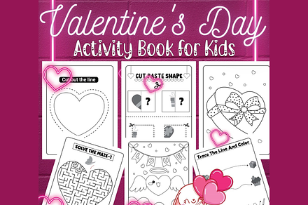 Valentine's Day Activity Book