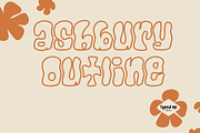Ashbury | Retro Display Font, a Font by Typed Up Studio (Thumbnail 2 of 11)
