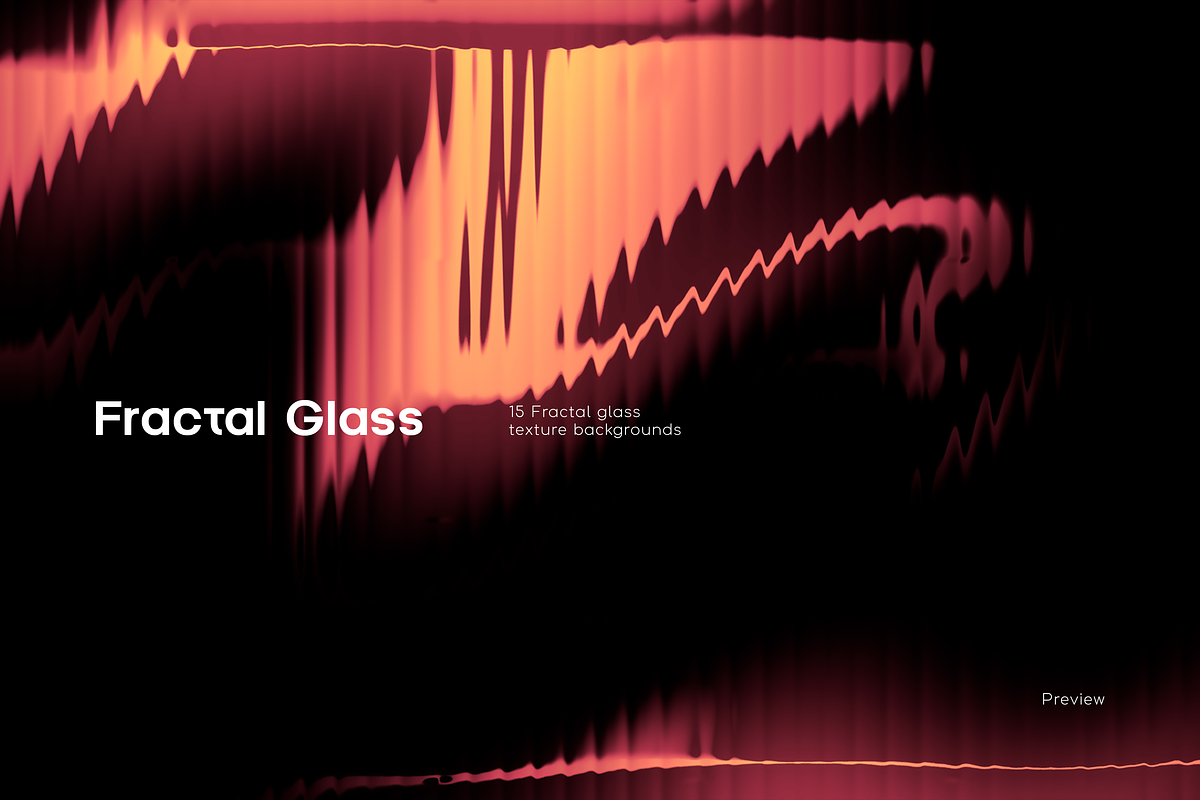 Fractal Glass Texture Backgrounds, a Background Graphic by Ghurafa Studio (Photo 2 of 10)